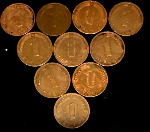 Sammlung set lot - 1, pfennig