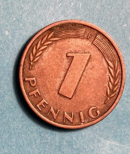 Münze brd pfennig 1950 - 1,
