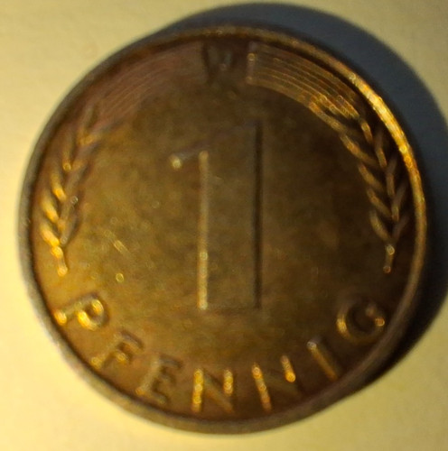 Münze pfennig 1950 brd - münze,