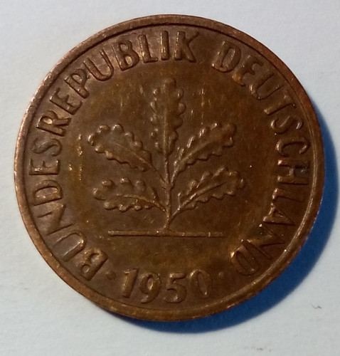 Münze brd ein pfennig - münze,