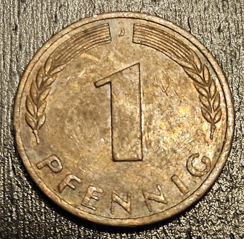 Deutschland pfennig 1950 j - 1,