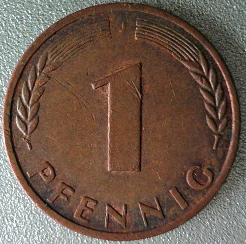 1969 pfennig 1950 2001 - pfennig,