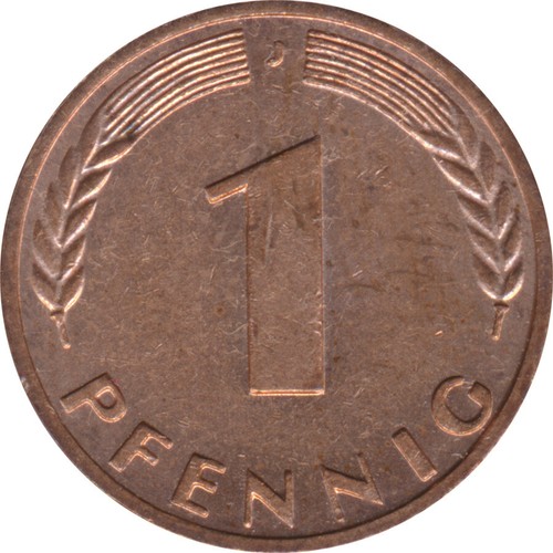 Brd pfennig 1950 j - 1,