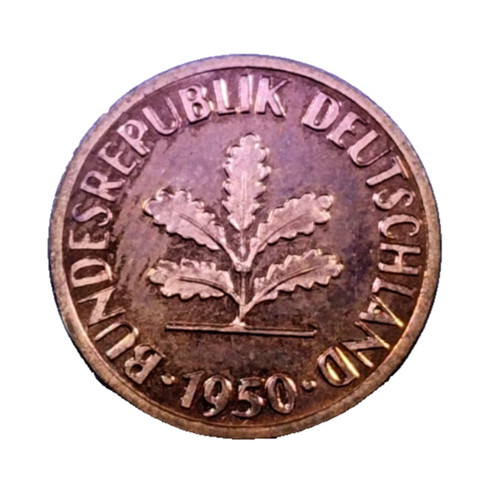 Rar pfennig 1950 nur - pfennig,