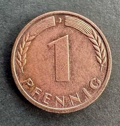 Brd pfennig 1950 j - 1,