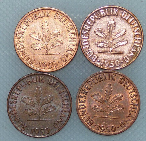 Pfennig 1950 g j - pfennig,