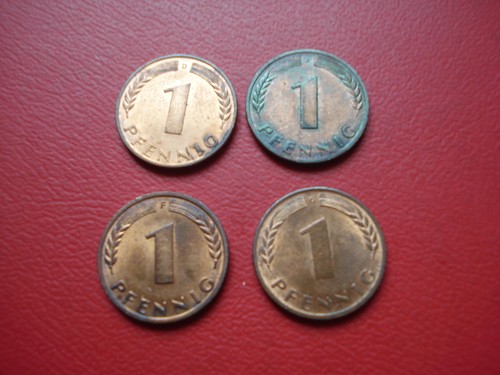 Pfennig 1950 komplett - 1950,