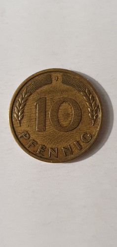 Pfennig 1950 j - 1, 10