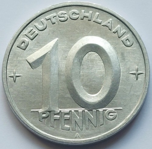 Ddr münzserie 10 - ddr,, 1.