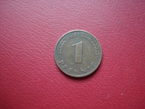 Pfennig 1968 und 1966 d - 1968, j