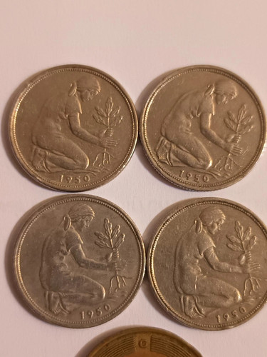 Pfennig d f j - 4,