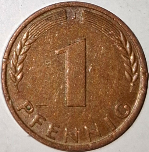 Münze pfennig 1950 - münze,
