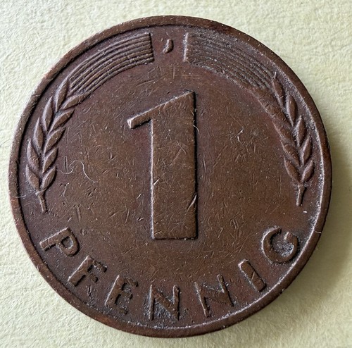 Pfennig münze 1950 - 1,