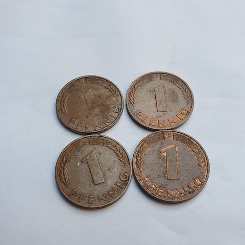 Pfennig 1950 kompletter - x,