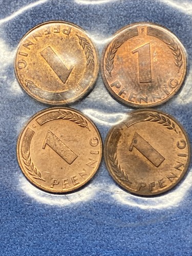 Pfennig 1950 g - 1, d/f/g/j