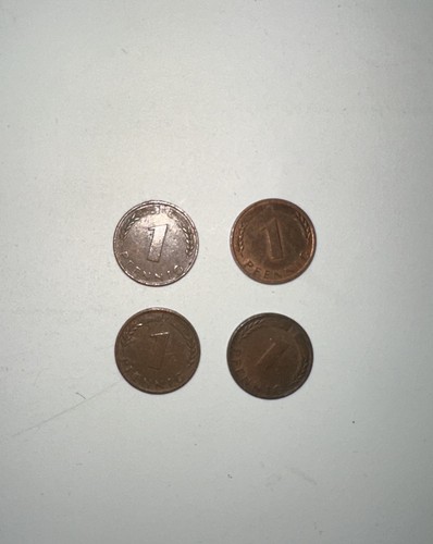 Pfennig münzen brd - 1950, d