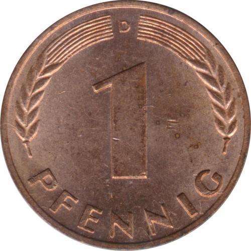 Brd pfennig 1950 d - brd,