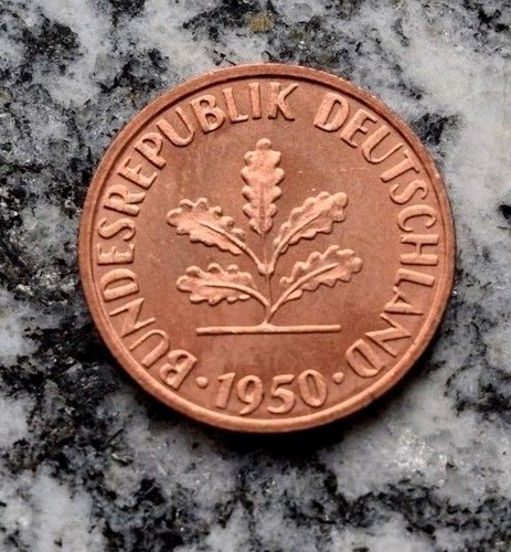 Pfennig 1950 kursmünze - pfennig,