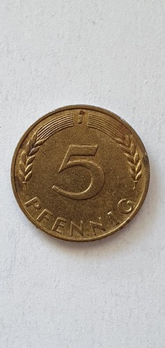 Pfennig 1950 j - x, 5