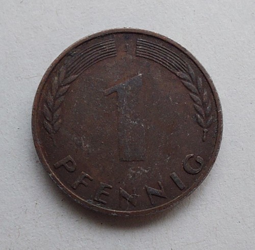 Brd pfennig 1950 j - 1,