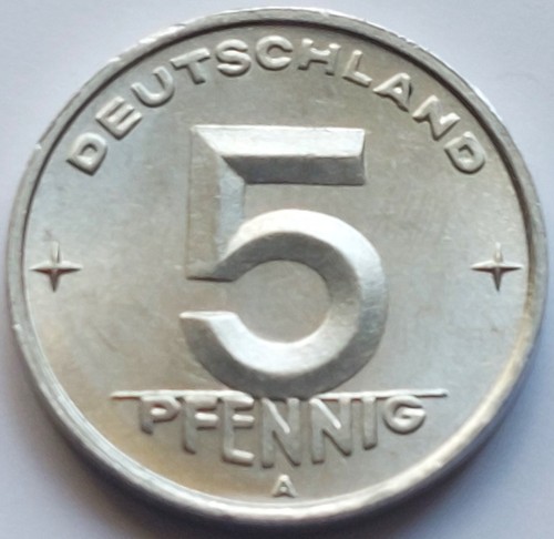 Ddr münzserie 5 - 1., münzserie,