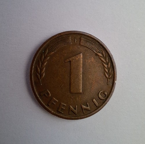 Pfennig 1949 bank - pfennig,