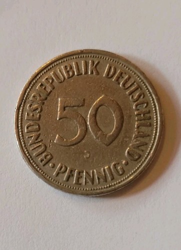 Münze pfennig 1950 - 50, j